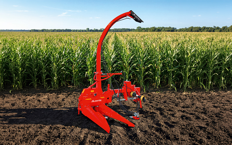 Ensiladora de surco hidráulica para tractor - implemento agrícola Colombia